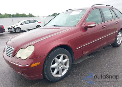 2002 Mercedes-Benz C 320 from USA, damaged, VIN WDBRH64J52F183416
